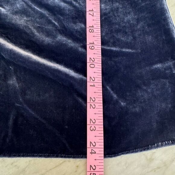 Lilly Pulitzer silk blend dusk velvet top true velvet navy size XS - Picture 7 of 8